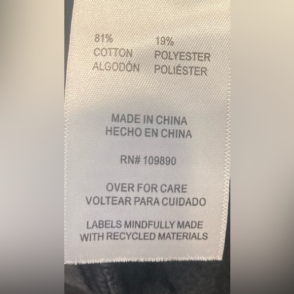 Remi Bader Woman's XL Charcoal Fleece Cargo Pants NWT, $78 MSRP - Picture 5 of 8